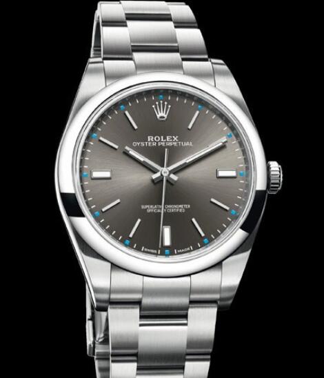 Rolex Oyster Perpetual Watches Oyster Perpetual 114300 – 70400 Steel - Slate Dial - Steel Bracelet
